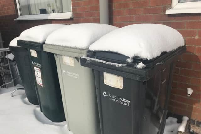 Waster collections have been cancelled but East Lindsey District Council says they will get out to residents as soon as they are able. ANL-180228-142214001