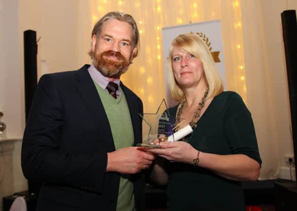 Inara Caune, of The Old Hall, Billingborough - winner of the StaffAid Residential Care Award. Image supplied.