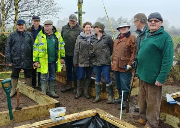 Market Rasen Rotarians and Osgodby School have been working hand in hand to create eight raised beds at the school EMN-180228-162113001