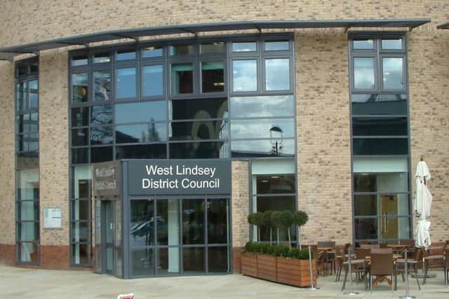 West Lindsey District Council offices.