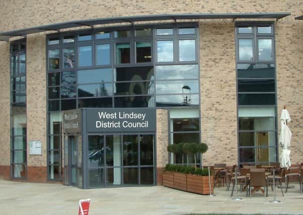 West Lindsey District Council offices.
