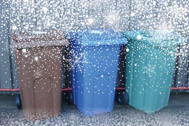Boston Borough Council will be playing with its snow-hit bin collections next week.