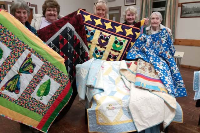 Quilting comfort at Faldingworth WI
