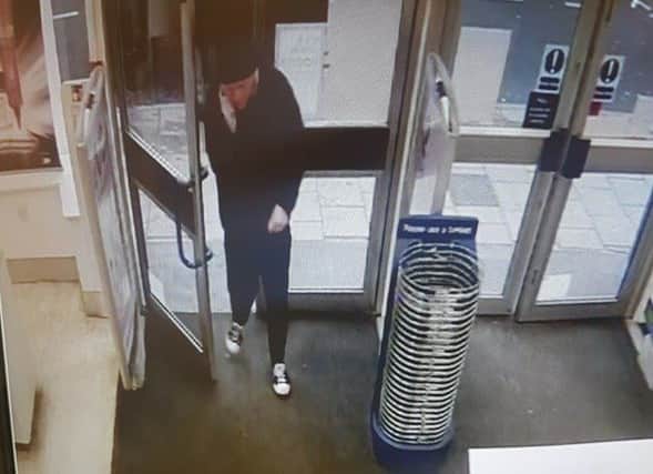 Do you recognise this man? Call police on 101 with any information.