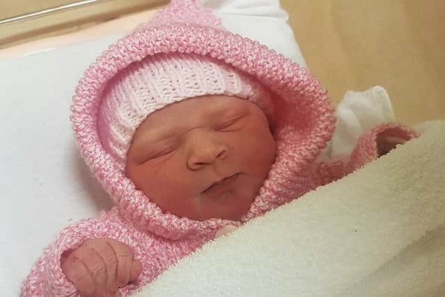 Perrie Elizabeth Galey was born at the side of the road in Utterby.