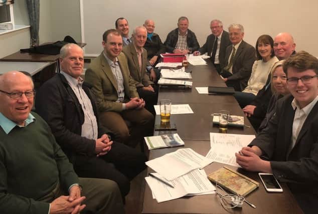 Skegness Conservative Branch members at their AGM at the Vine Hotel, Skegness. ANL-180503-161950001