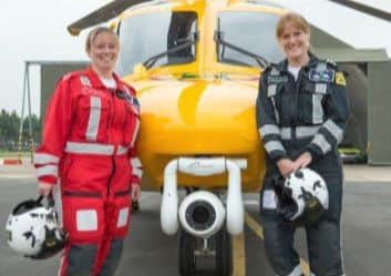 Lincs & Notts Air Ambulance.