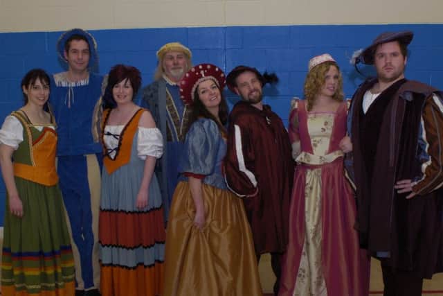 Boston Operatic Society preparing for Kiss Me Kate in 2008.