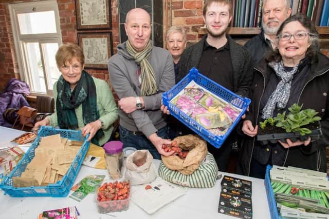 Committee members at the Seedy Saturday event. EMN-180803-145009001
