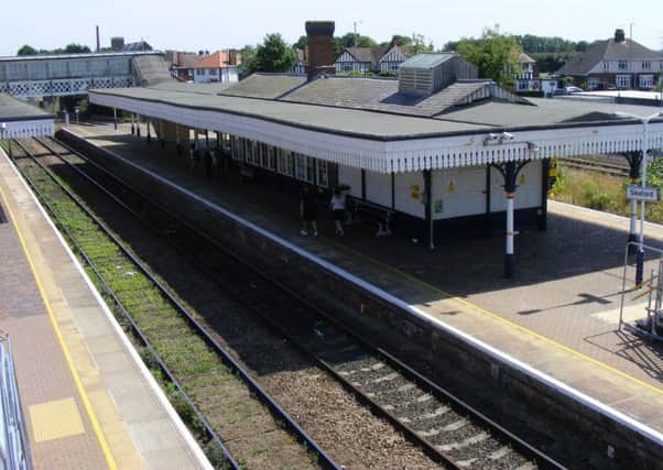 Sleaford railway station. EMN-180903-143119001
