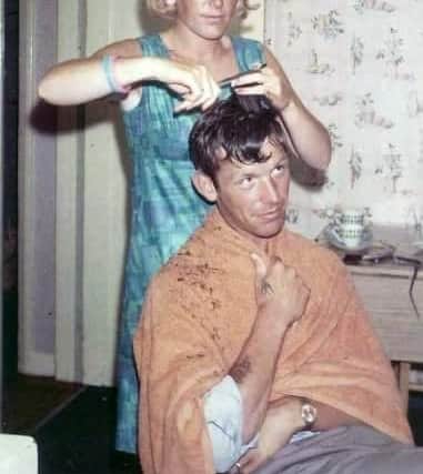 The couple pictured shortly after their engagement in 1967.