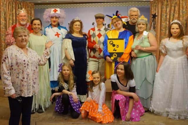 Sleeping Beauty is ready to take to the stage at Osgodby Village Hall. Cast members are picture with director Sue Masterman EMN-181203-104718001