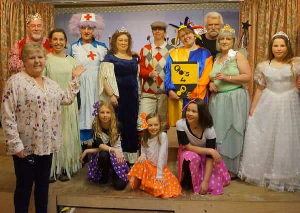 Sleeping Beauty is ready to take to the stage at Osgodby Village Hall. Cast members are picture with director Sue Masterman EMN-181203-104718001