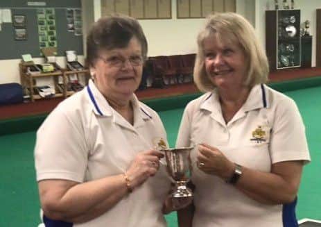 Margaret Walmsley (right) and Jayne Taplin.