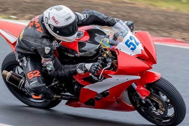 Tomy Philp in action. Photo: Dave Yeomans.