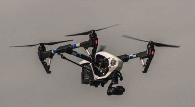 A drone used by Lincolnshire Police. EMN-181203-144640001