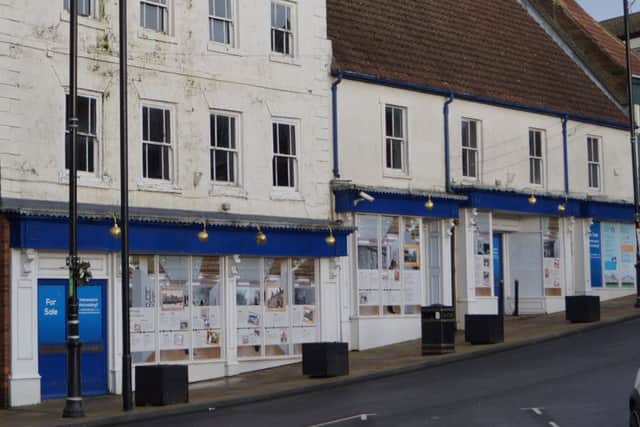 The former Caistor Co-op building in the town's Market Place EMN-180313-072843001