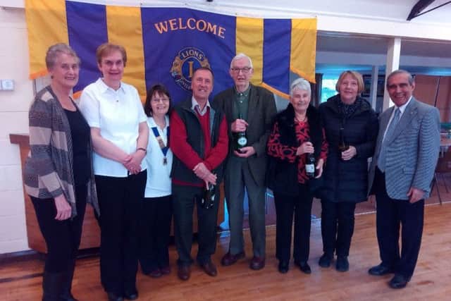 Winners and runners-up at the Lions Bridge Day EMN-180318-141058001