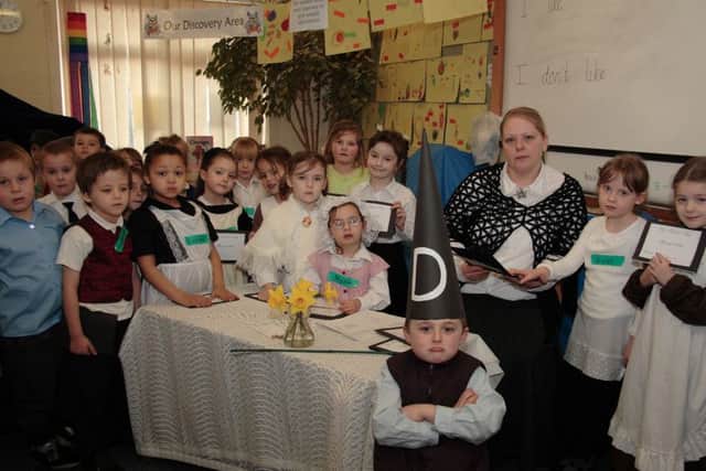 Skegness Infants School 10 years ago.