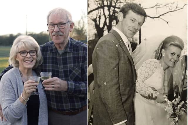 Gerry and Rosemarie Gadd celebrate their 50th golden wedding anniversary.
