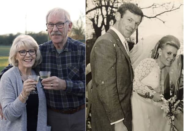 Gerry and Rosemarie Gadd celebrate their 50th golden wedding anniversary.