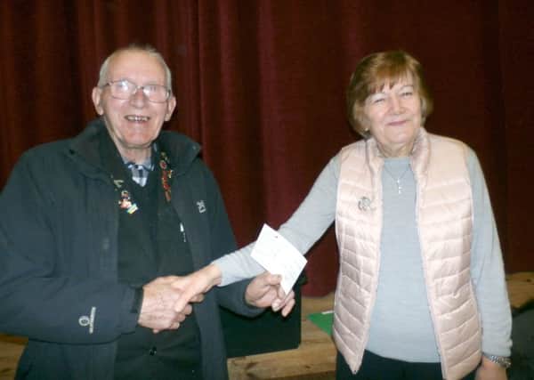 Woodhall Spa WI has donated Â£400 to Horncastle Beekeepers. Fred Parker is mentoring a group of students at Banovallum School as part of the schools Beekeeping Programme and the money will be used to provide equipment for the students. EMN-180320-163422001