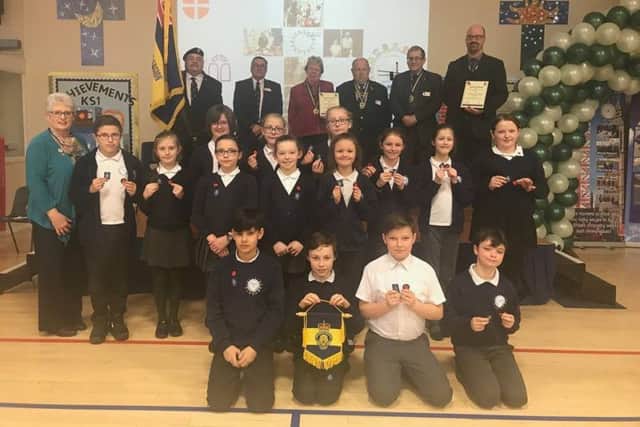 Wainlleet Primary School has become affiliated to the Royal British Legion. ANL-180319-095800005