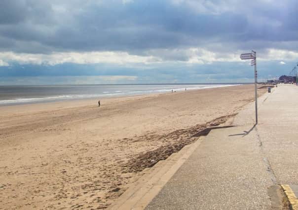 A  potentially harmful waxy substance has been found on the beach in Mablethorpe this morning, (Monday).