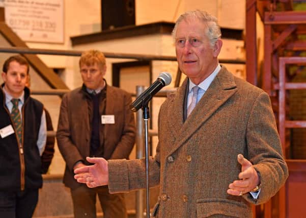 HRH The Prince of Wales at Louth Cattle Market. EMN-180319-124326001