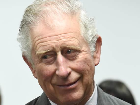 The Prince of Wales on his tour of Freshtime UK in Boston.