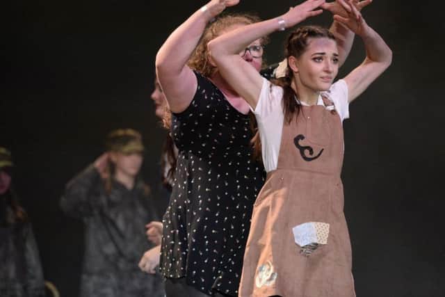 Kesteven and Sleaford High School in action at Rock Challenge. EMN-180320-103013001