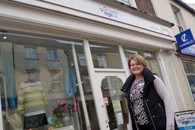 Market Rasen Age UK  Lindsey shop manager Dianne Cresswell is calling for more volunteers EMN-180326-092528001