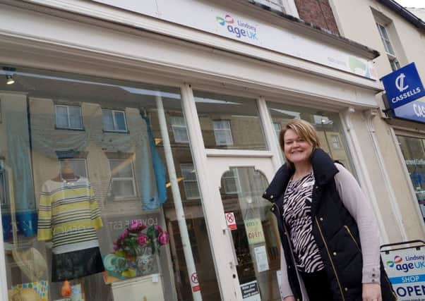Market Rasen Age UK  Lindsey shop manager Dianne Cresswell is calling for more volunteers EMN-180326-092528001