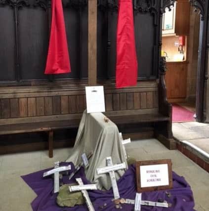 Prayer stations in St Mary's Church EMN-180320-135124001
