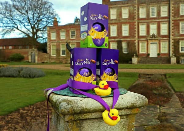 Chocolate eggs are waiting to be won this Easter at Gunby Hall. EMN-180323-104817001