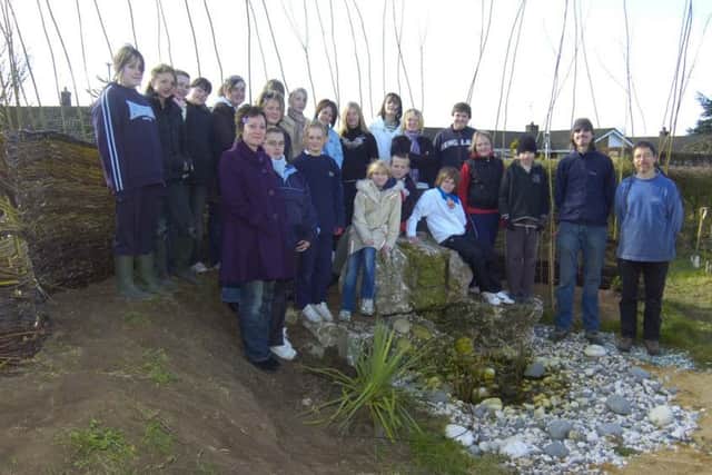 Giles School pupils in 2008.