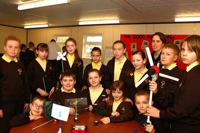 Richmond School pupils 10 years ago.