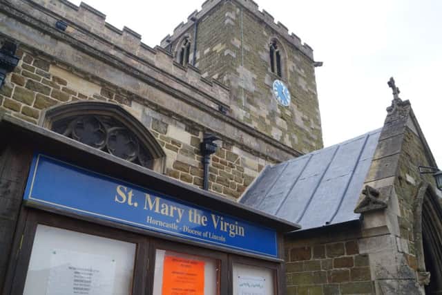 St Marys Church, Horncastle -  a second home to the late David Platt (BEM).