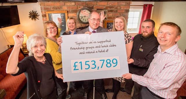 Charities and groups which brighten the lives of older people will share a Â£153,000 windfall thanks to a fundraising campaign by Lincolnshire Co-op. EMN-180323-163327001