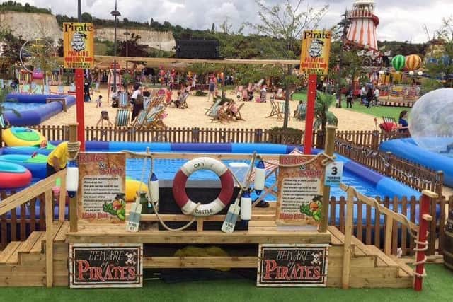 Two new water rides are to join the Skegness 'Eye' on North parade. ANL-180324-082243001