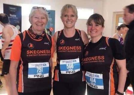 Runners at the Gainsborough and Morton 10k.