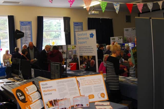 The well-attended Senior Citizens Fair at Sleaford's New Life Conference Centre. EMN-180326-121638001
