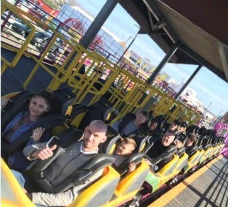 The Millennium Rollercoaster at Fantasy Island in Ingoldmells has been given a makeover. ANL-180326-132431001