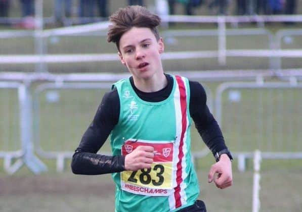 Lloyd Buck did magnificently to qualify for the English Schools Championships in his first full athletics season. EMN-180326-161941002