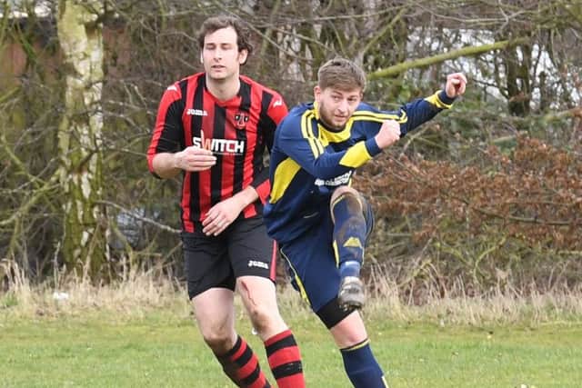 Ryan Huskisson in action for Park.