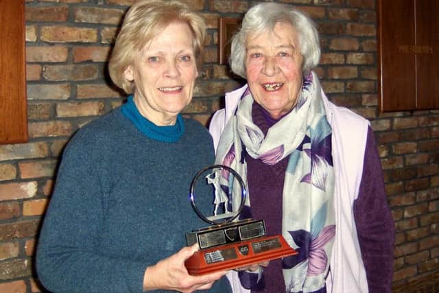 Pam Bett (left) with Ruth Street.