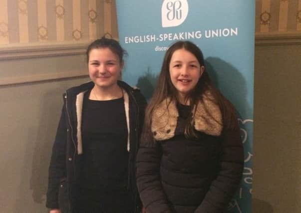 Ellie Cole and Anna Mottram, who made it through to the final 20.