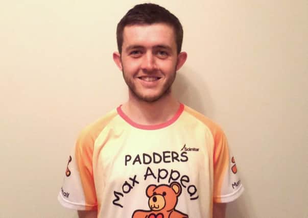 Jack Padley is to run the London Marathon for charity. Image supplied.