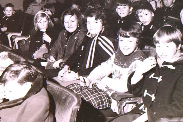 Youngsters at the Sleaford Picturedrome matinee showings in February 1969. EMN-180329-153459001