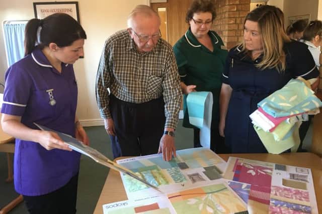 Residents from Toray Pines care home, in Coningsby, are having a say in how their rooms are decorated thanks to a pioneering project being run by Tanglewood Care Homes. EMN-180328-153239001